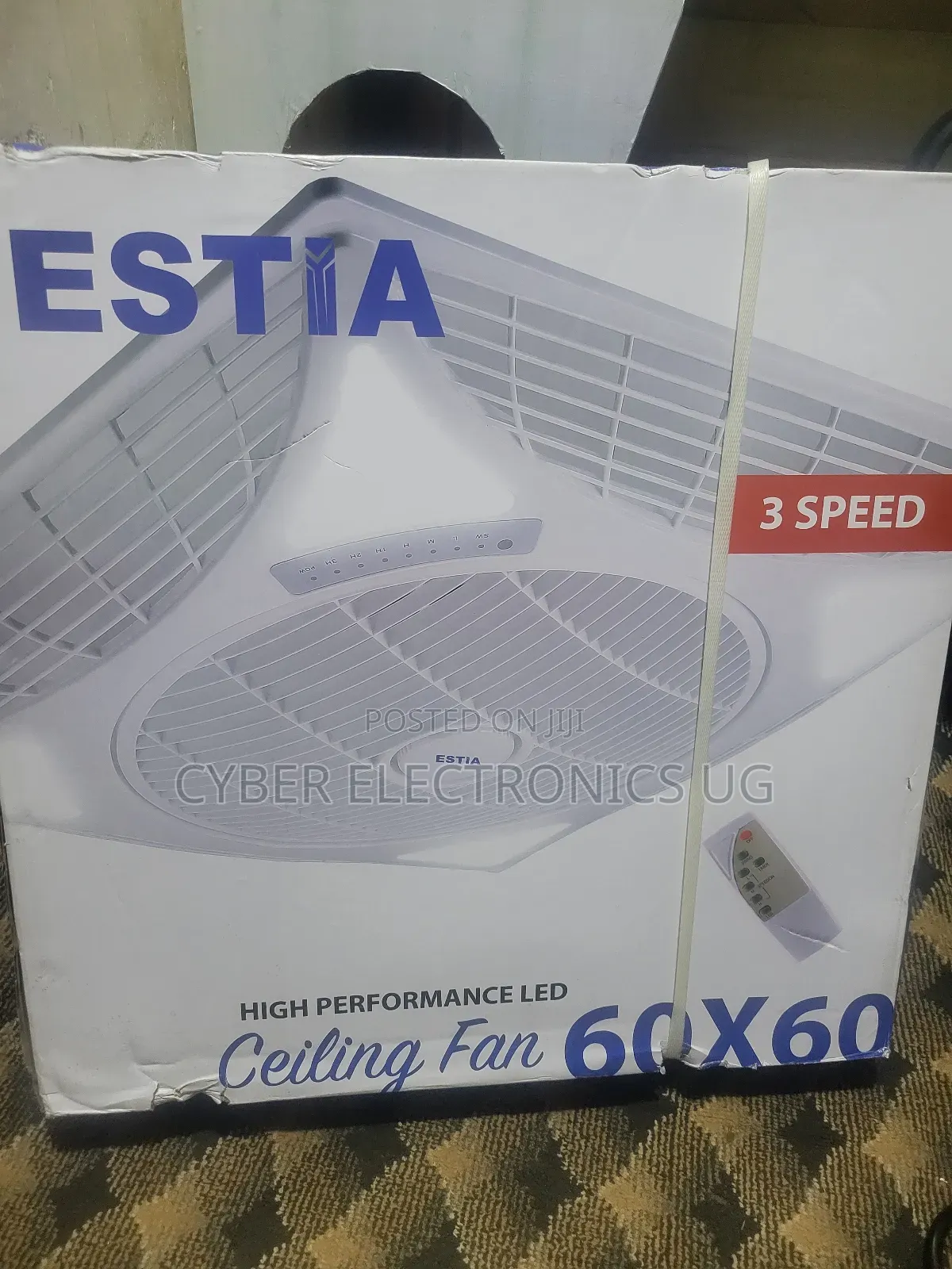 Estia Ceiling Fan High Speed With Remote