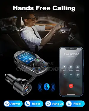 Bluetooth Fm Transmitter Wireless Radio Adapter Kit
