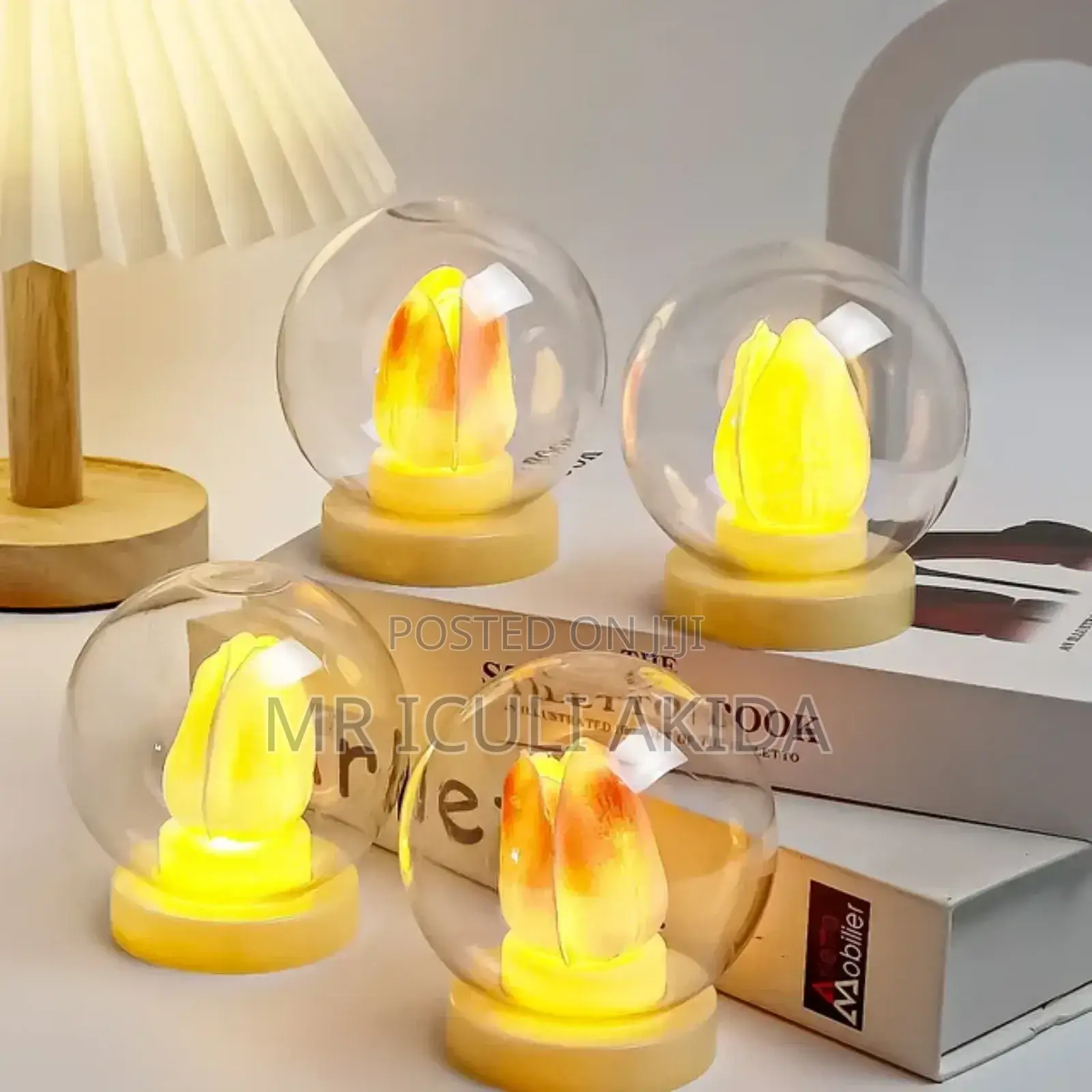 Tulip Simulation Banquet Night Bedroom Ball Led Rose Light