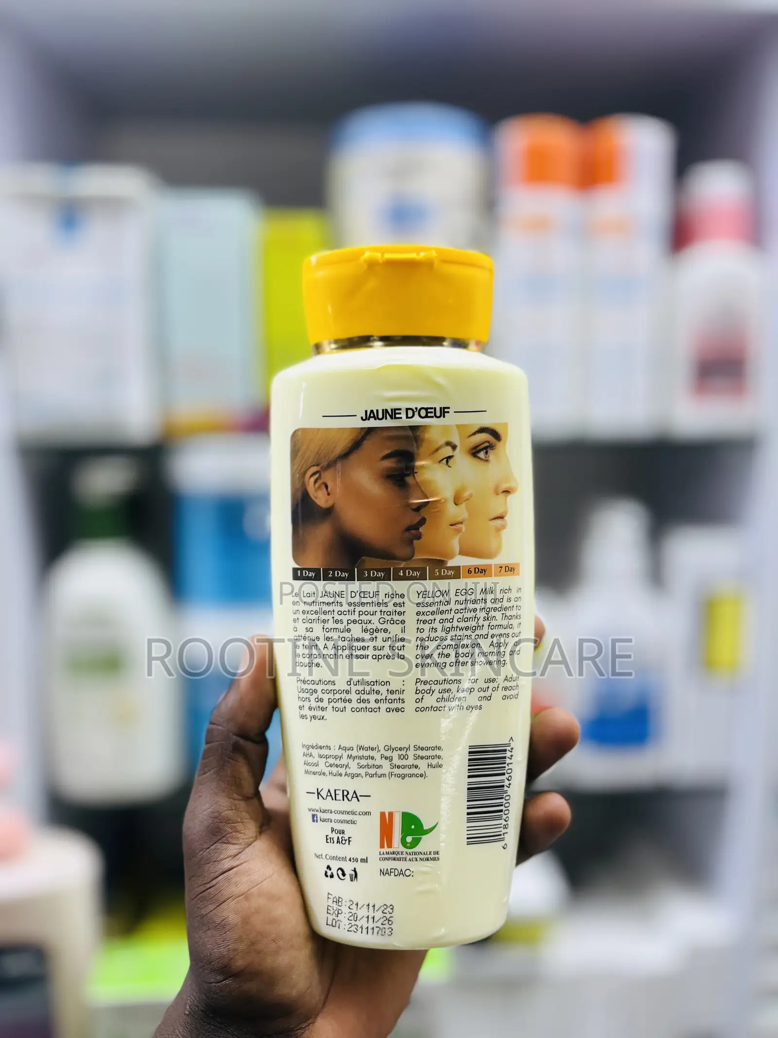 Jaune Doef Clarifying and Lightening Body Lotion