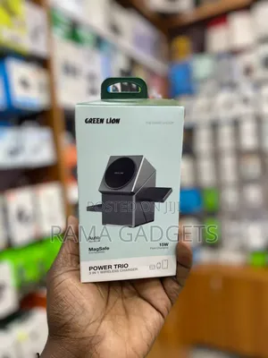 Green Lion Power Trio 3-in-1 Wireless Charger With Magsafe