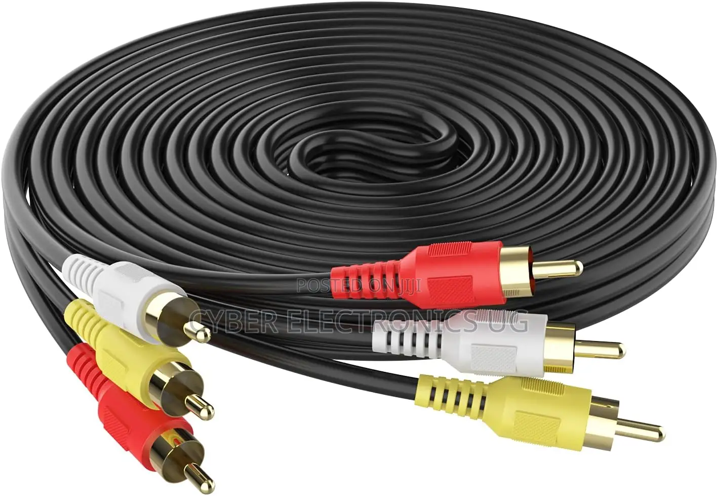 20m Banana Audio Video Rca Cable 3rca to 3rca Av Cable