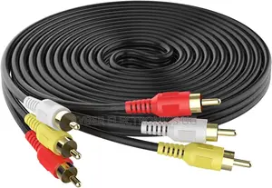 20m Banana Audio Video Rca Cable 3rca to 3rca Av Cable