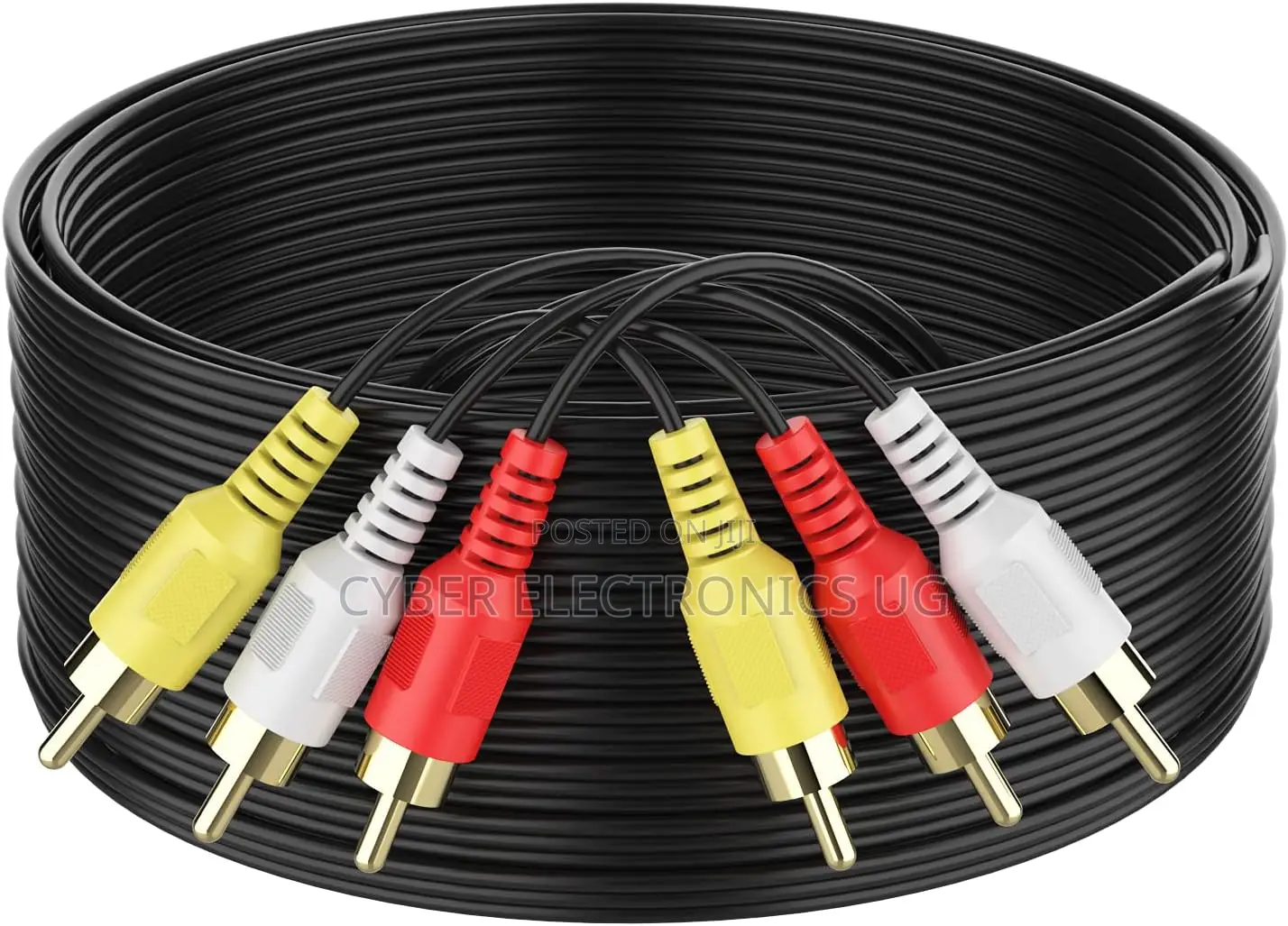 20m Banana Audio Video Rca Cable 3rca to 3rca Av Cable