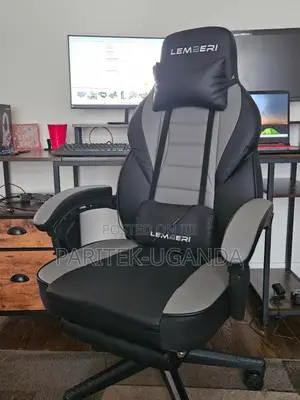Gaming Chair FOOT REST Adjustable Computer Swivel Seat