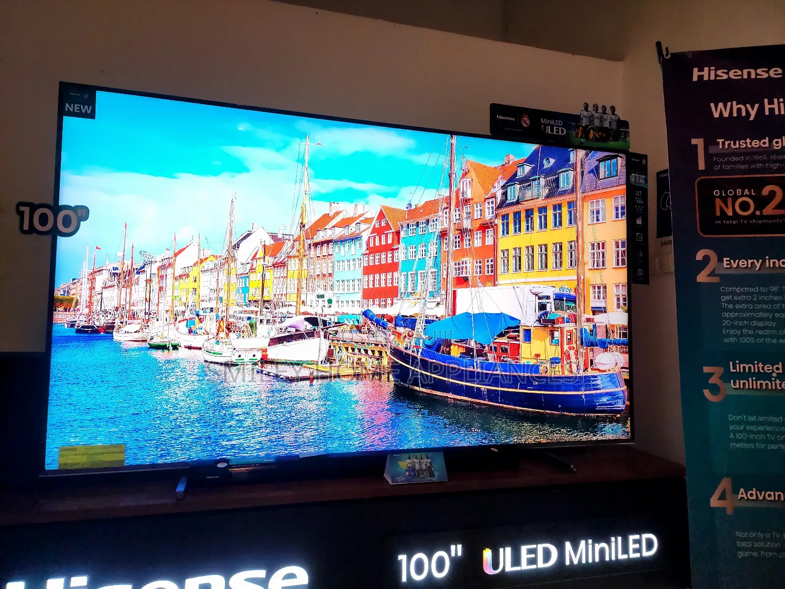 Brand New 100inches Hisense ULED 7 SERIES MINILED