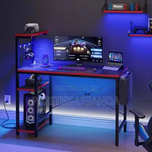 Gaming Desk With Power Outlets