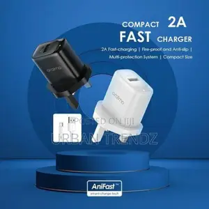 Oraimo 2A Fast Charger-Black