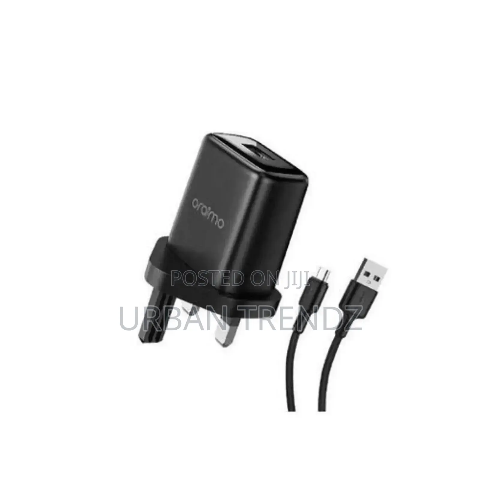Oraimo 2A Fast Charger-Black