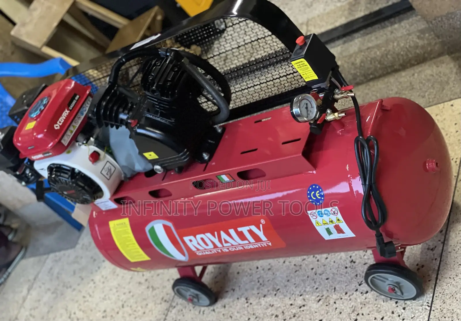 Gasoline Air Compressor 150l(Double Piston)