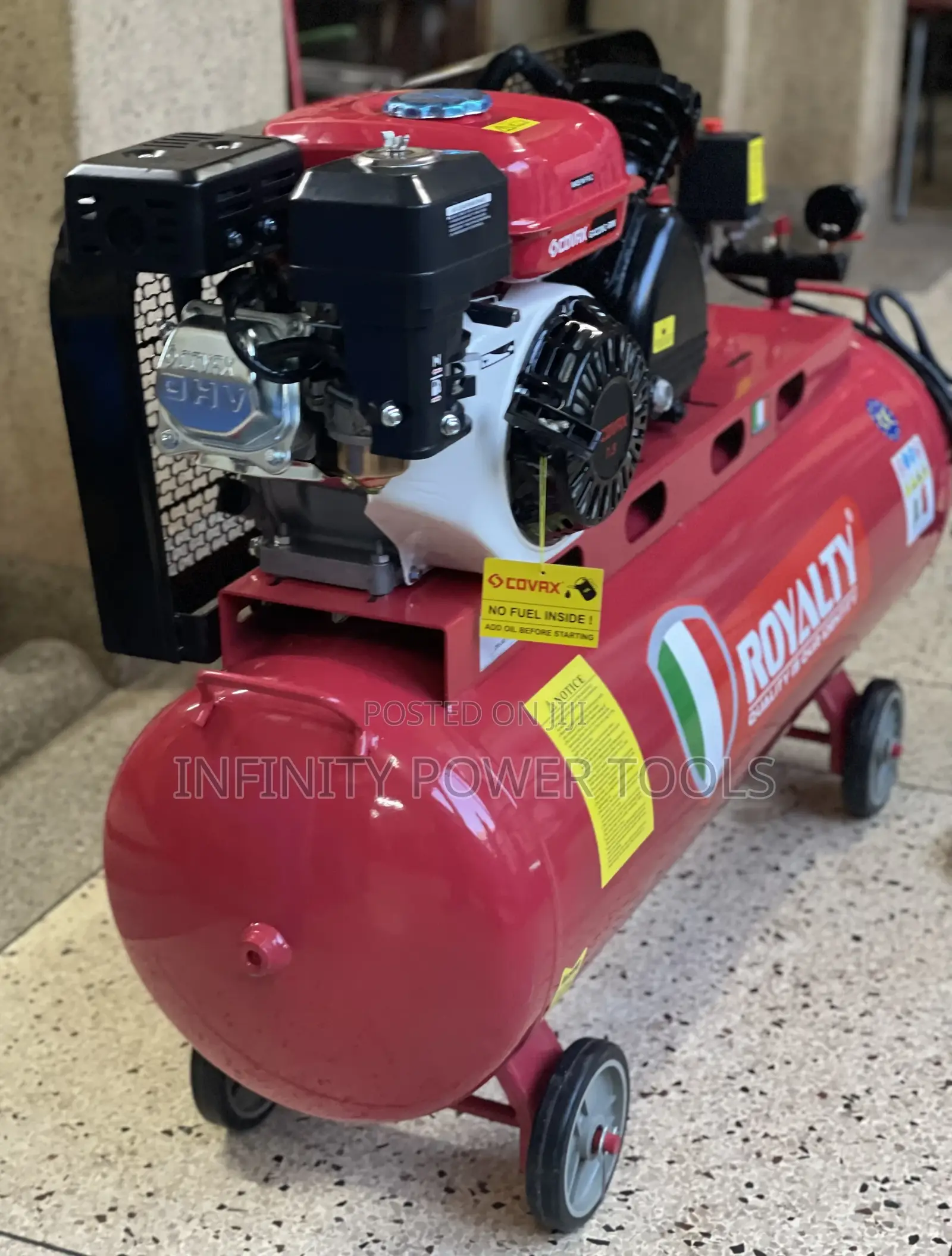 Gasoline Air Compressor 150l(Double Piston)