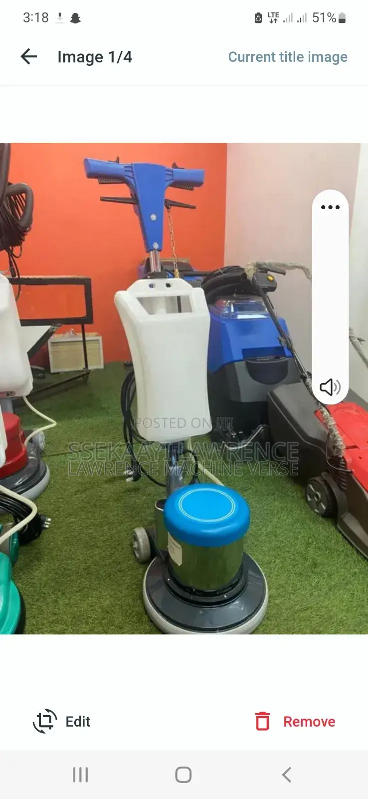 Floor Scrubber/ Carpet Cleaner