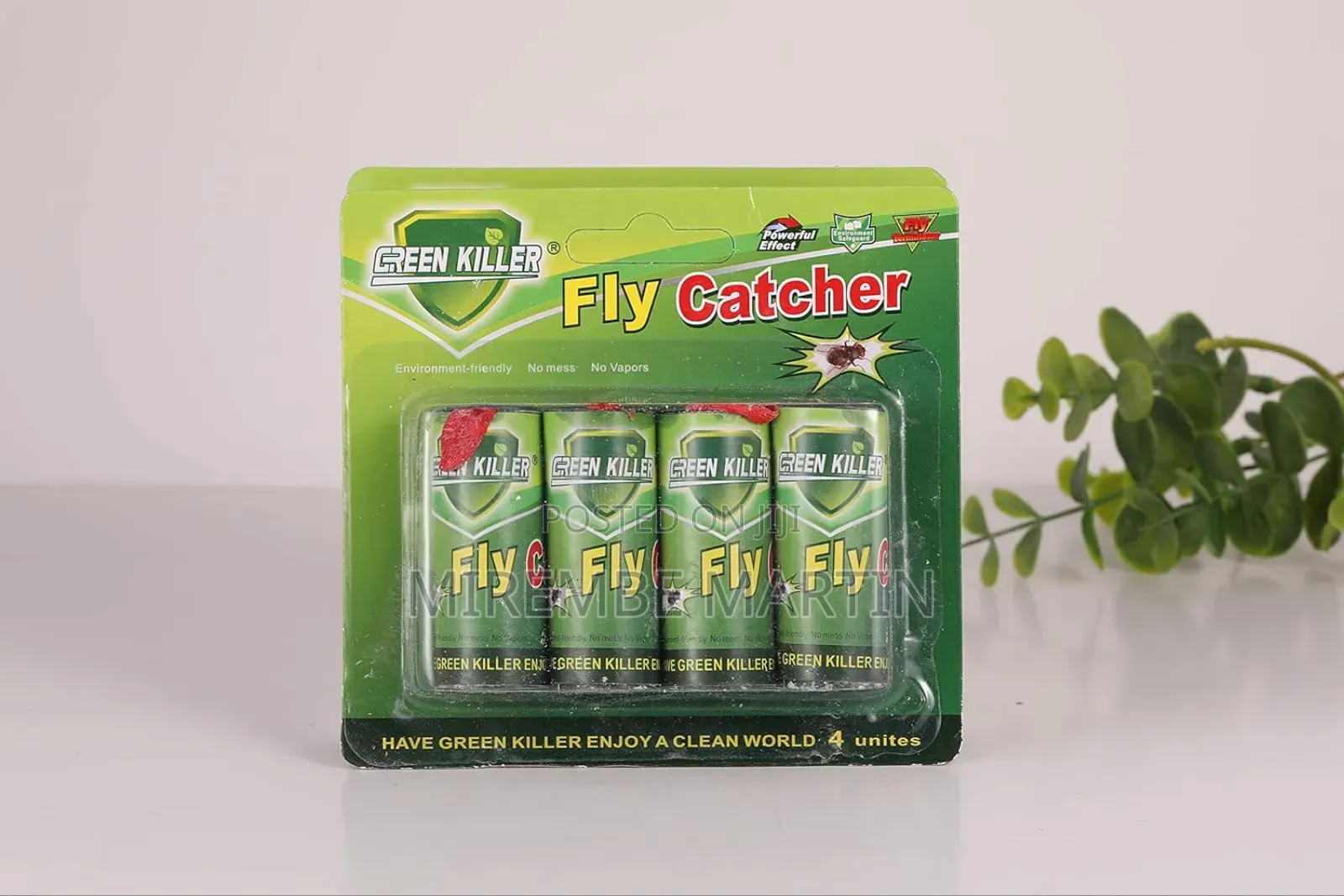 Fly Catcher Trap, Ribbon, Bait (Green)