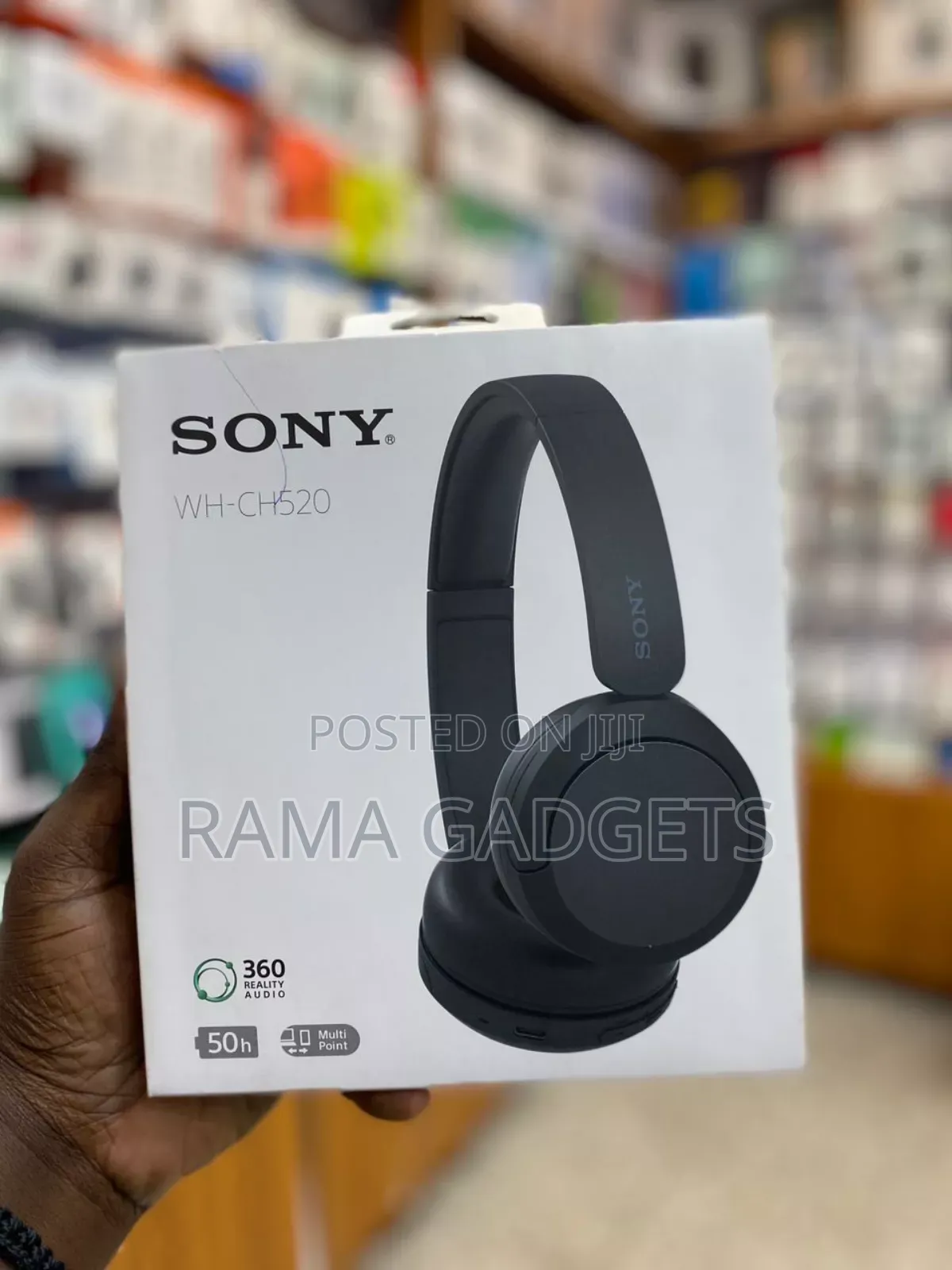 Sony WH-CH520 Black Wireless
