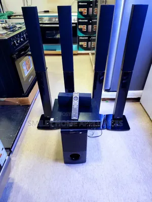 LG HOME THEATER With 4 Tall Speakers