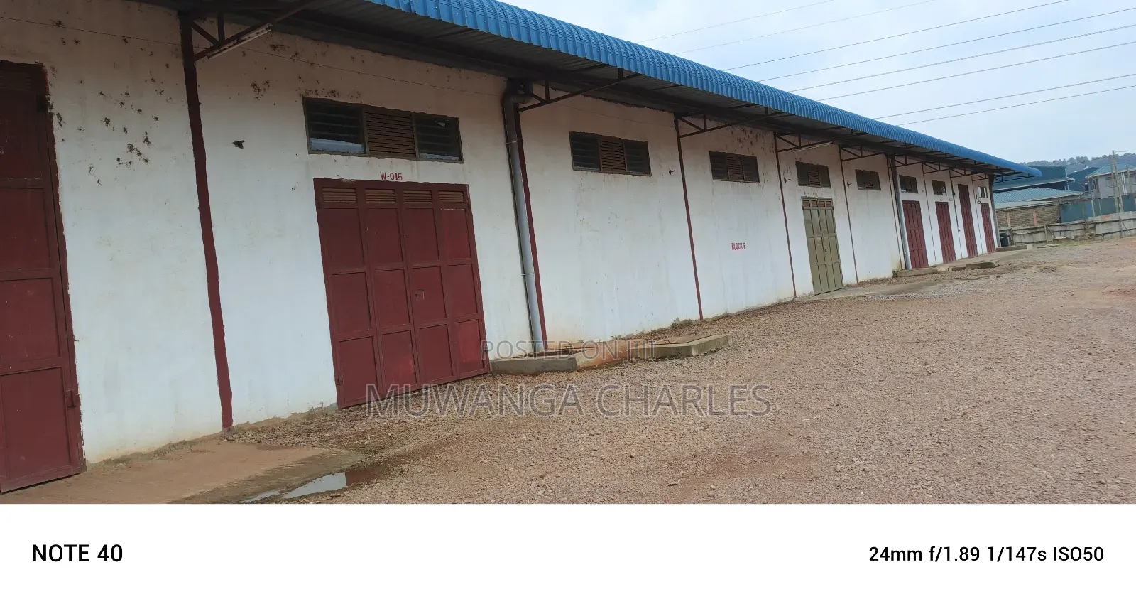 Werehouse for Rent in Namanve
