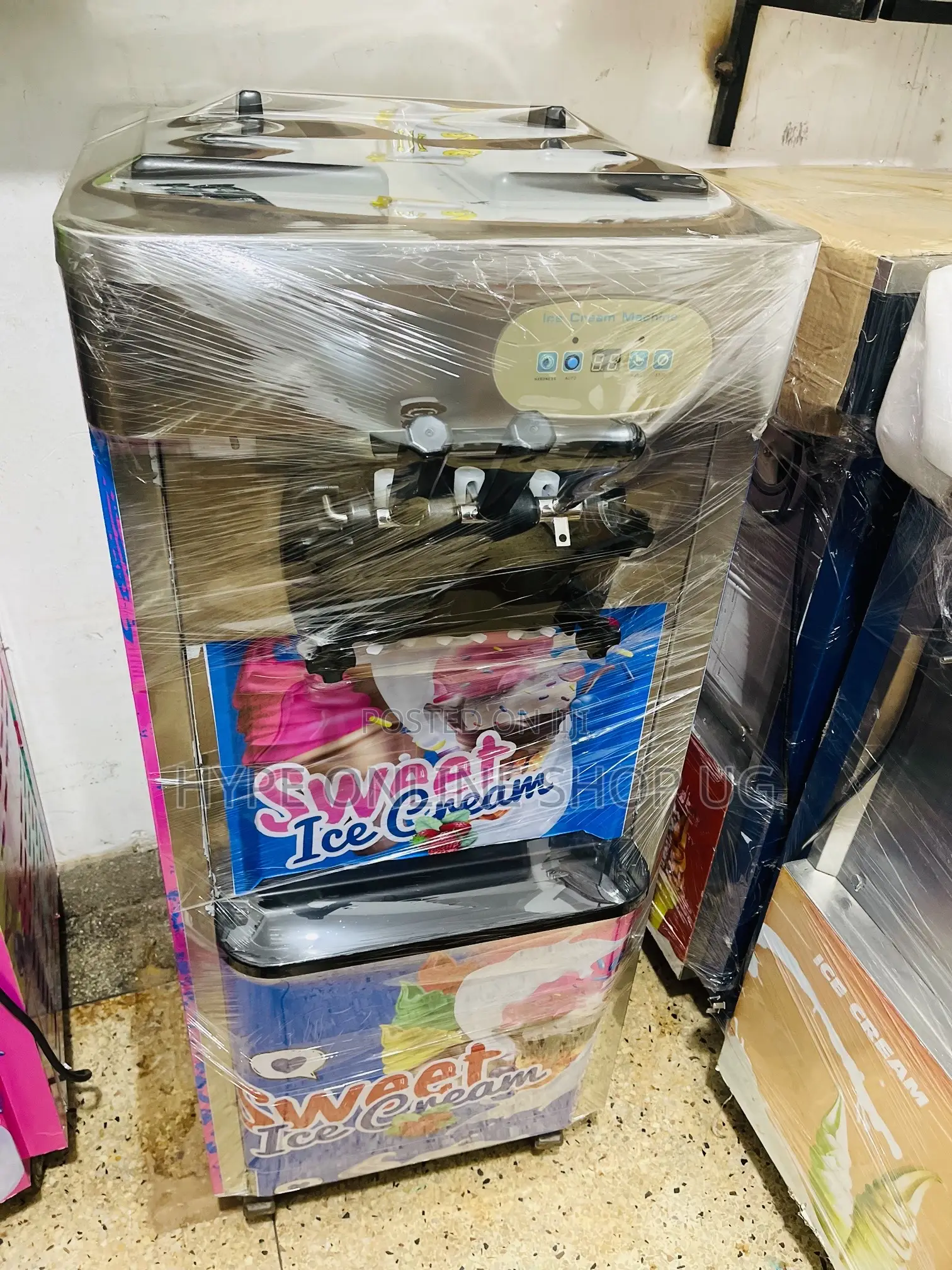 Sweet Flavors Icecream Machine