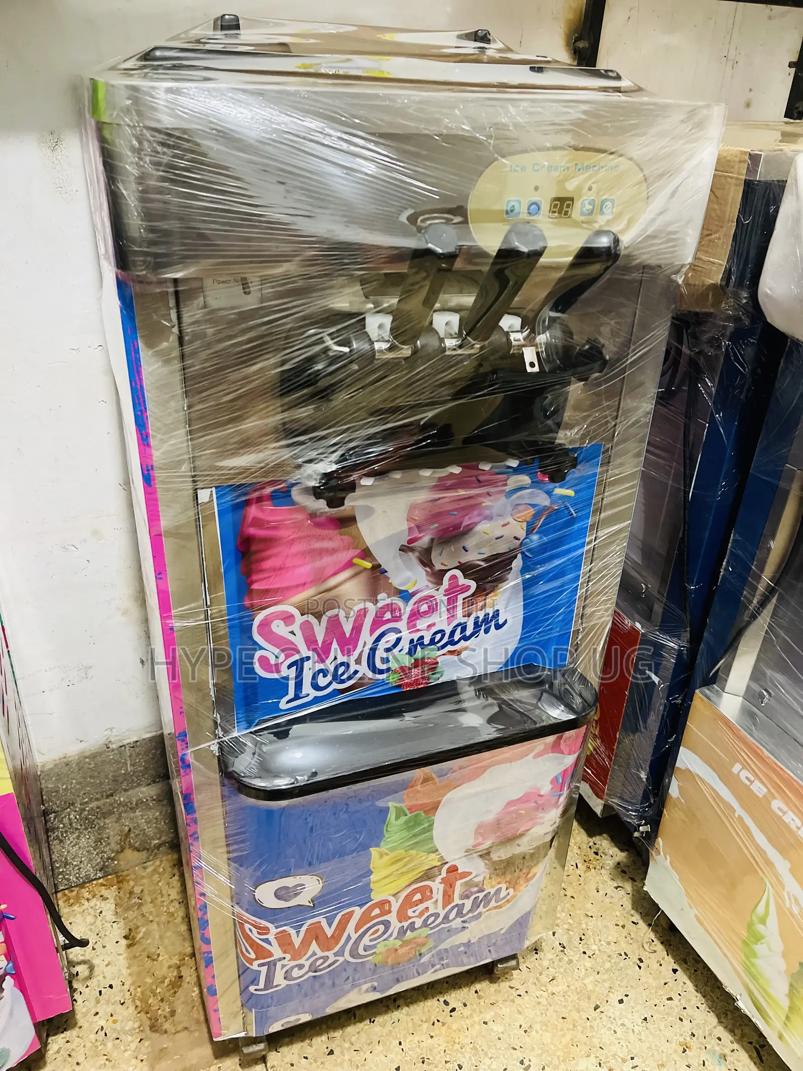 Sweet Pinky Business Icecream Machine