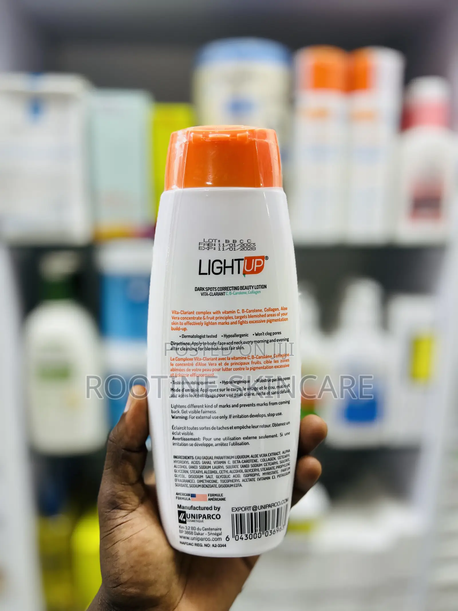 Light Up Lightening Dark Spots Correcting Beauty Lotion