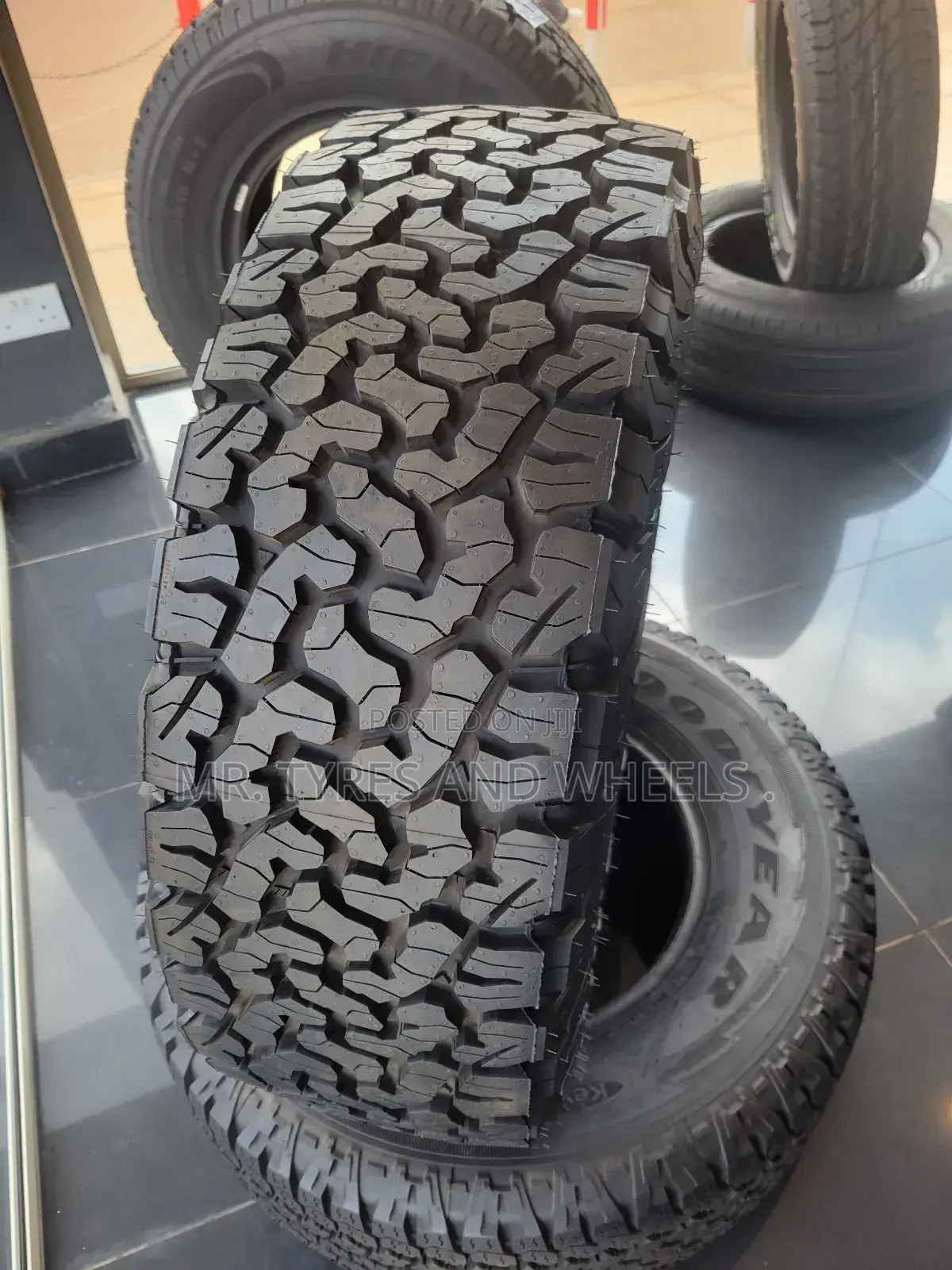 265 70 R16 Goodrich BF Elevate Ur Tires.