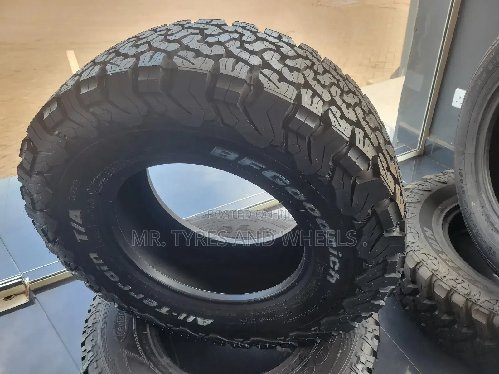 265 70 R16 Goodrich BF Elevate Ur Tires.