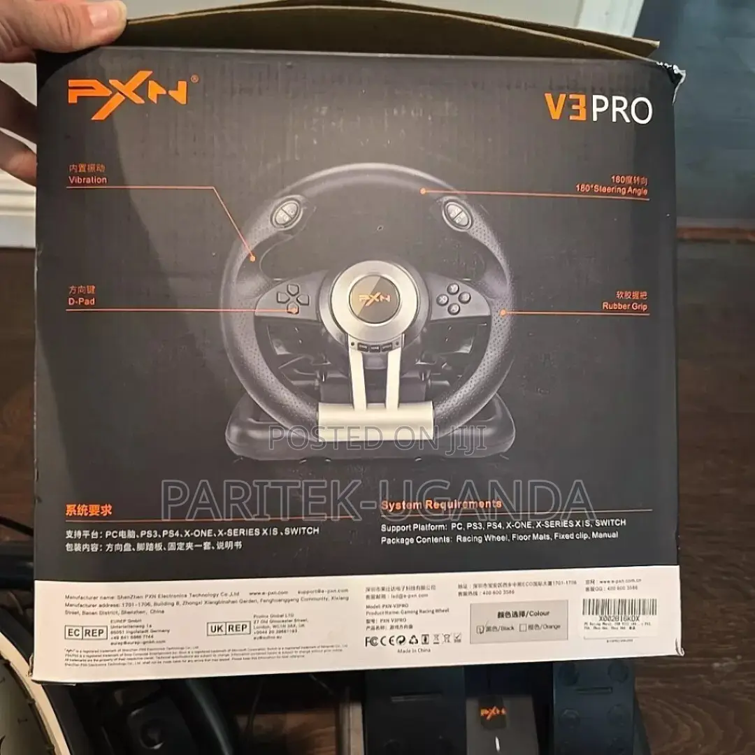 PXN V3pro Racing Car Gaming Steering Wheel