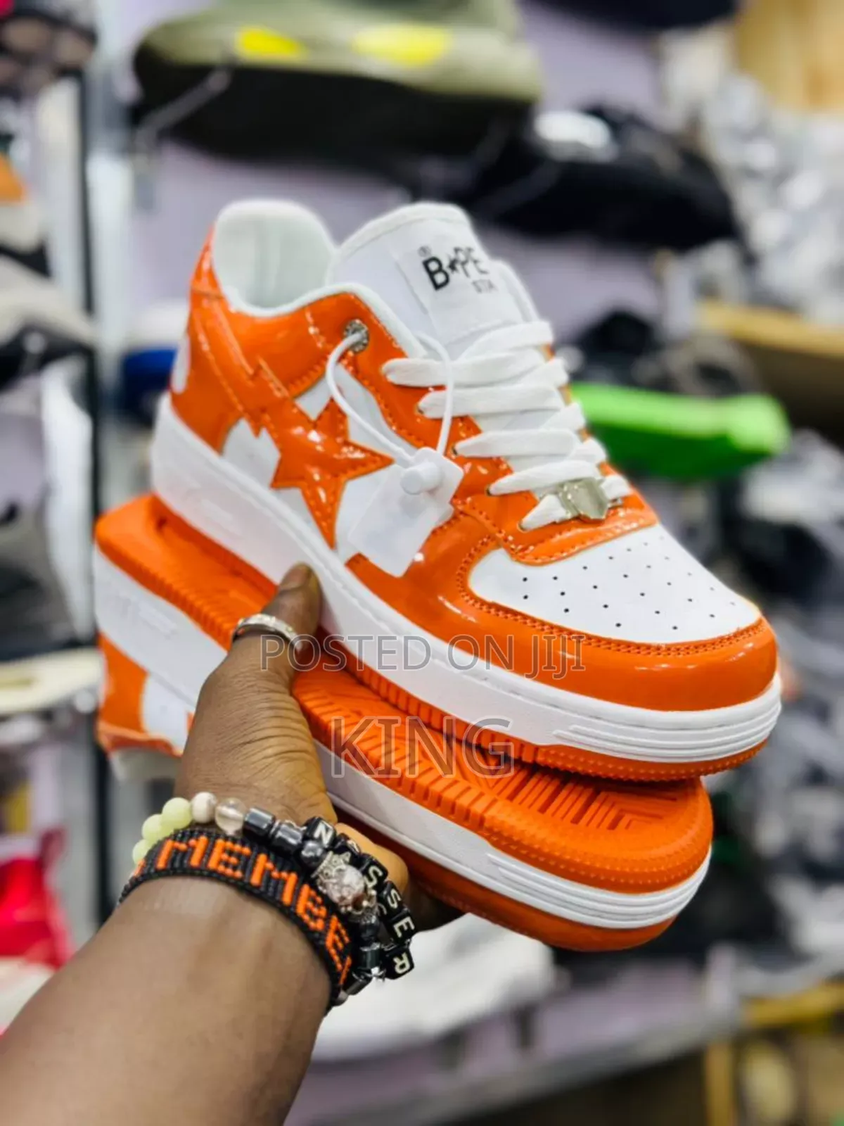 Authentic Airforce 1 X Bape Sneakers