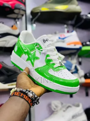 Great Airforce 1 X Bape Sneakers