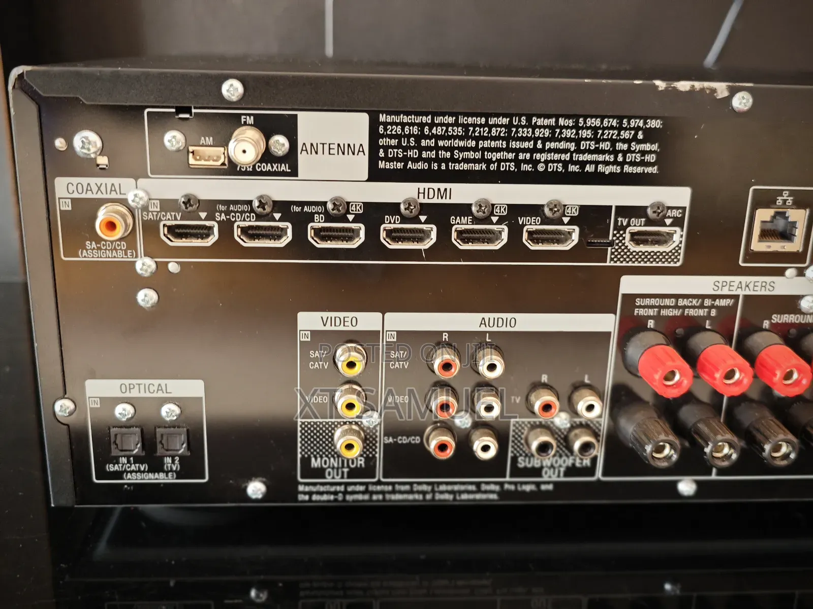 Sony STR-Dn840 7.2ch Network , Bluetooth, Dolby Truehd AVR