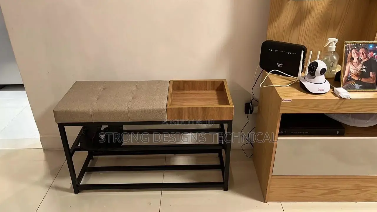 Shoe Rack Bench With Seat.