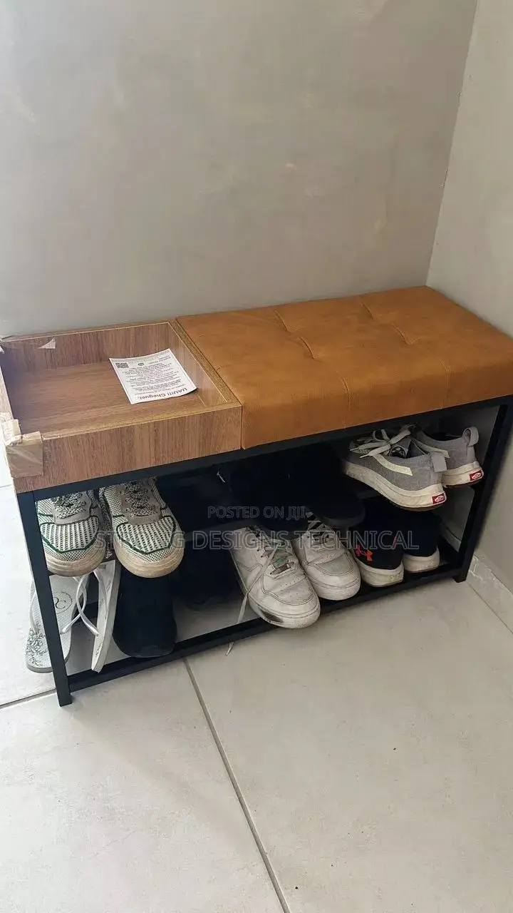 Shoe Rack Bench With Seat.
