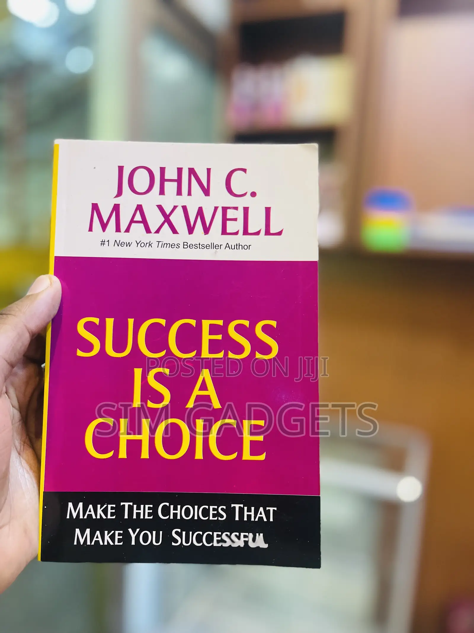 Succes Is a Choice Maxwel John