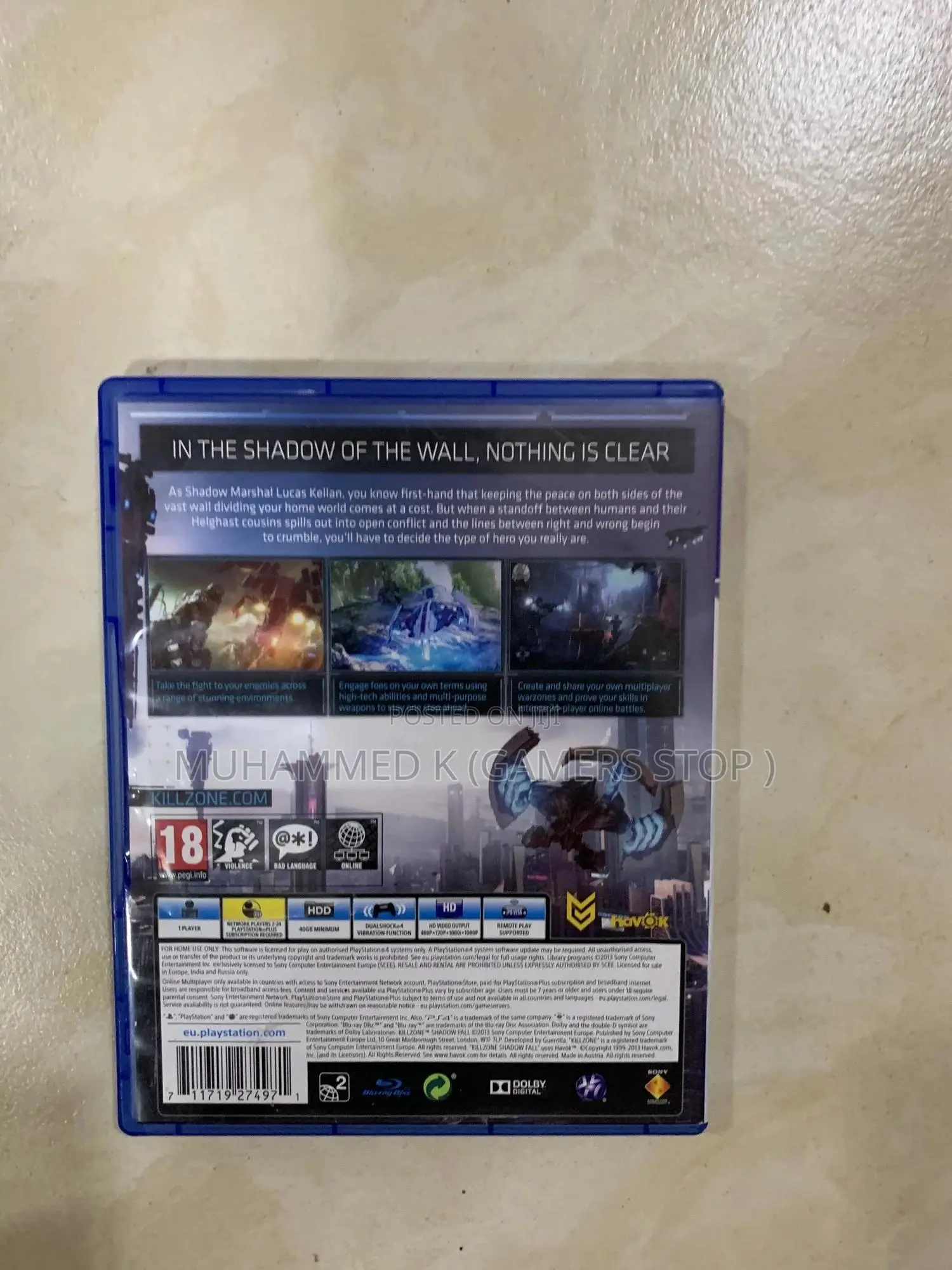 Killzone Shadow Fall