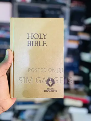 Holy Bible Place by the Gideons.