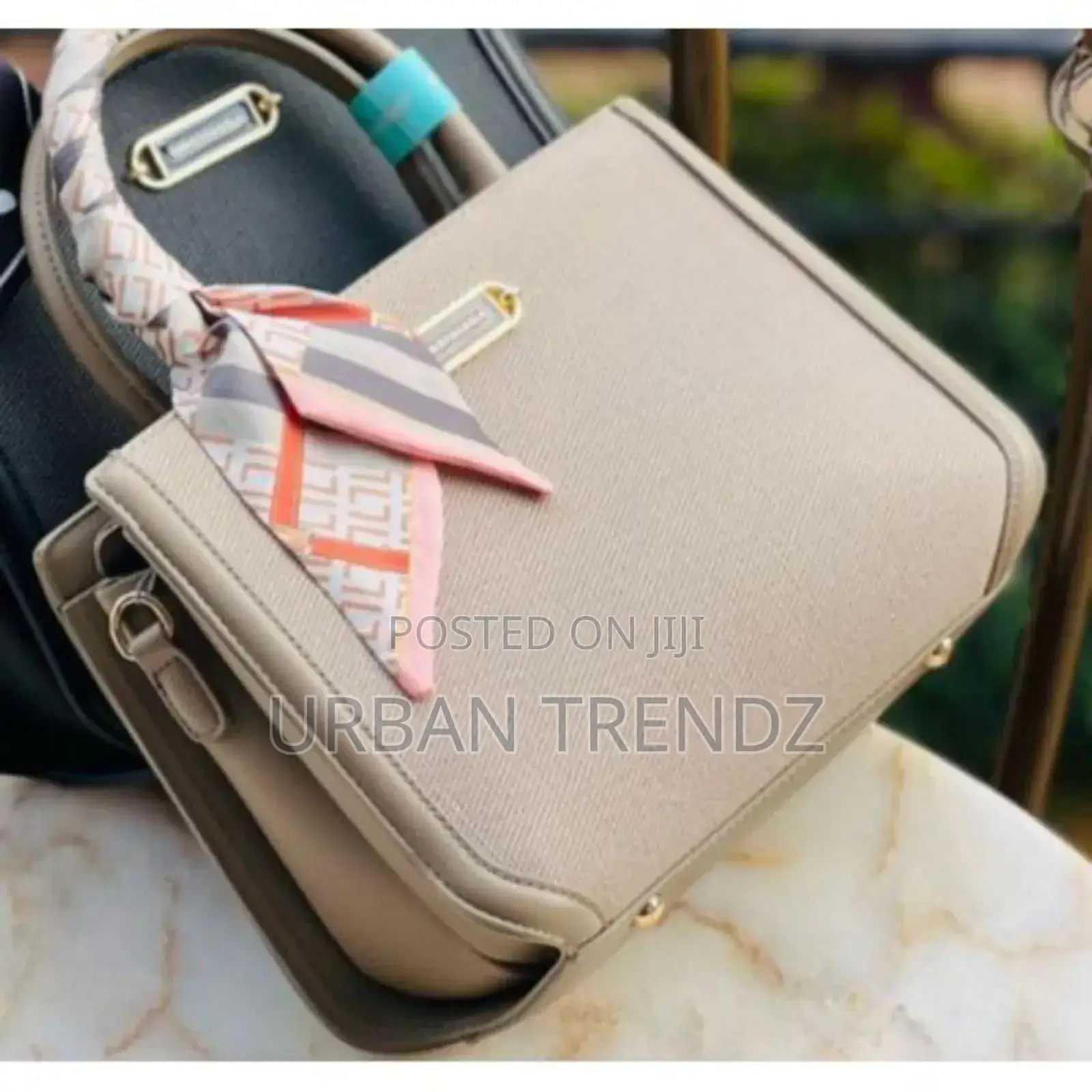 Christina Olk Handbag-Cream