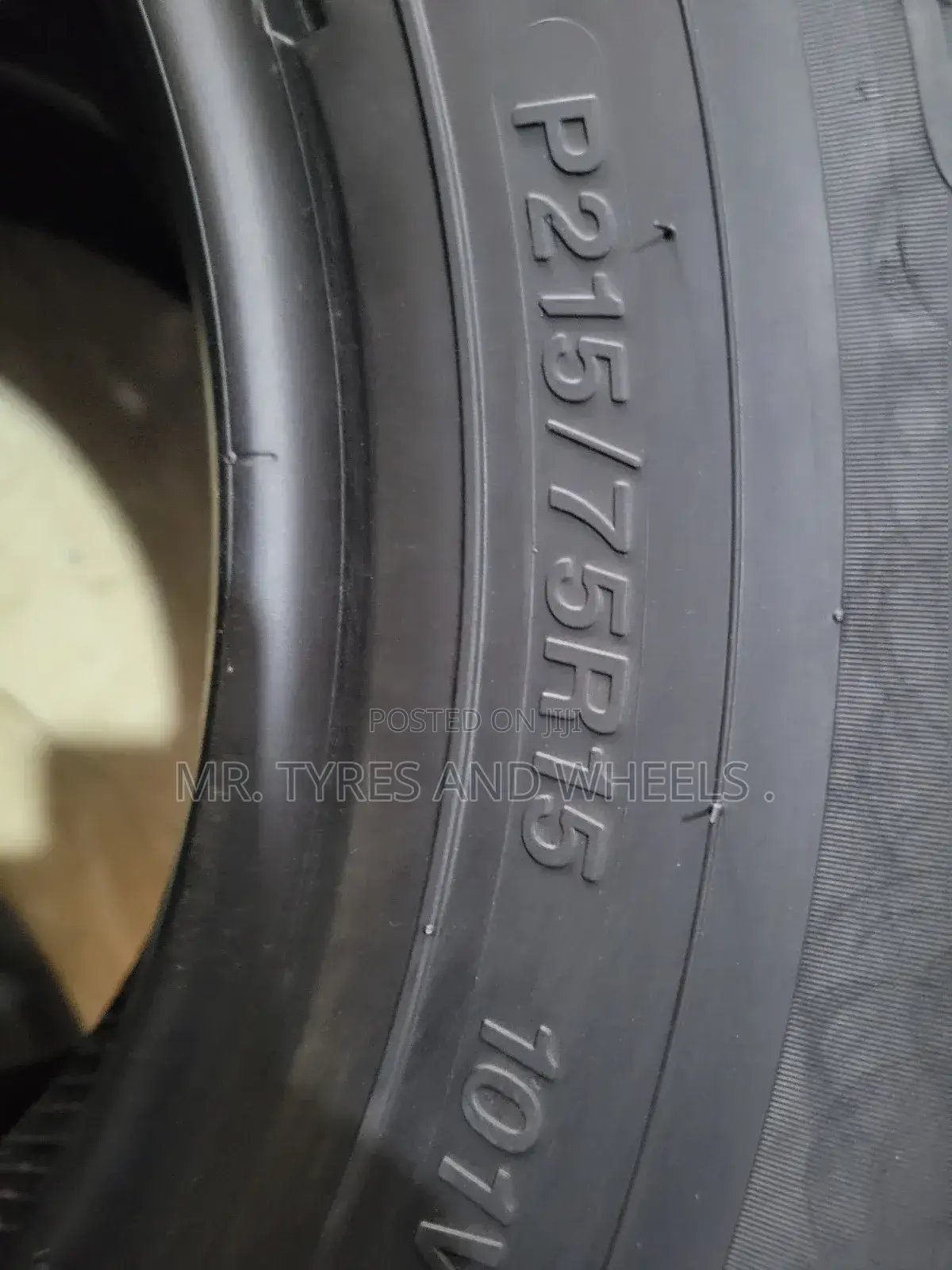 215 75 R15 Used Joyroad but Still in Gd Condition E Ka Size