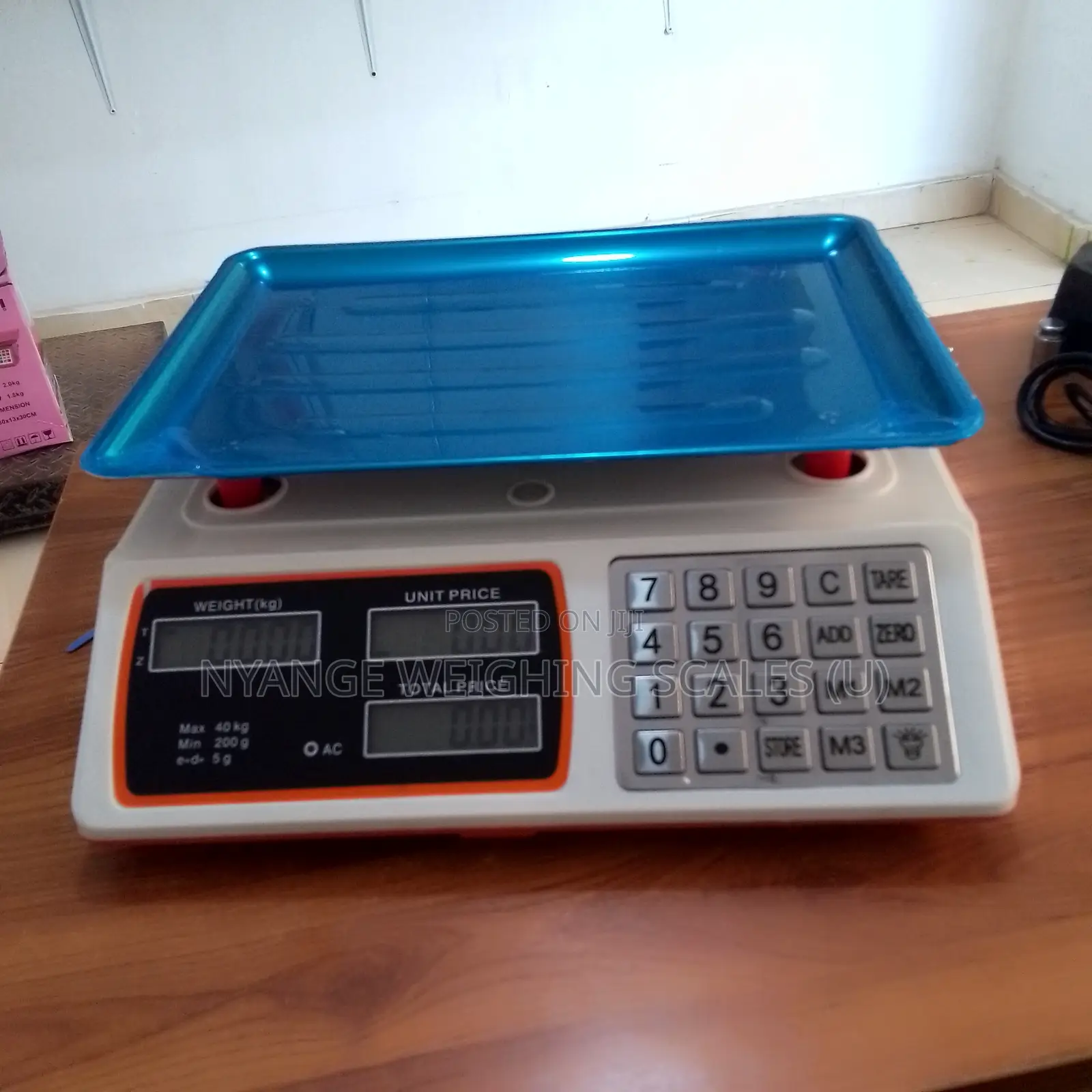 Digital Tabletop Weighing Scale Bench 40kg Digital Weighing Scale