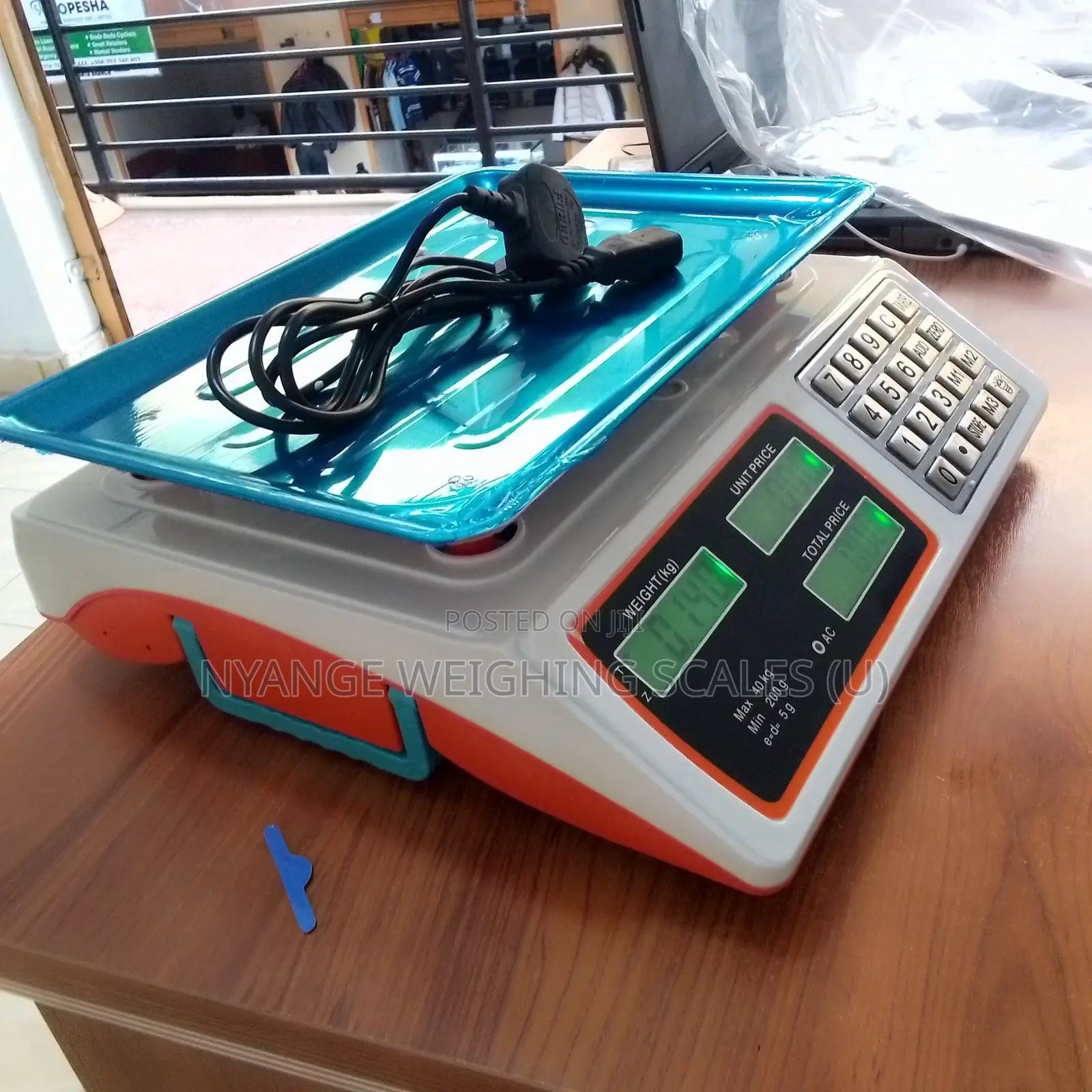Store Keeping Weighing Scale 40kg Weigh Digital Weighing Scale