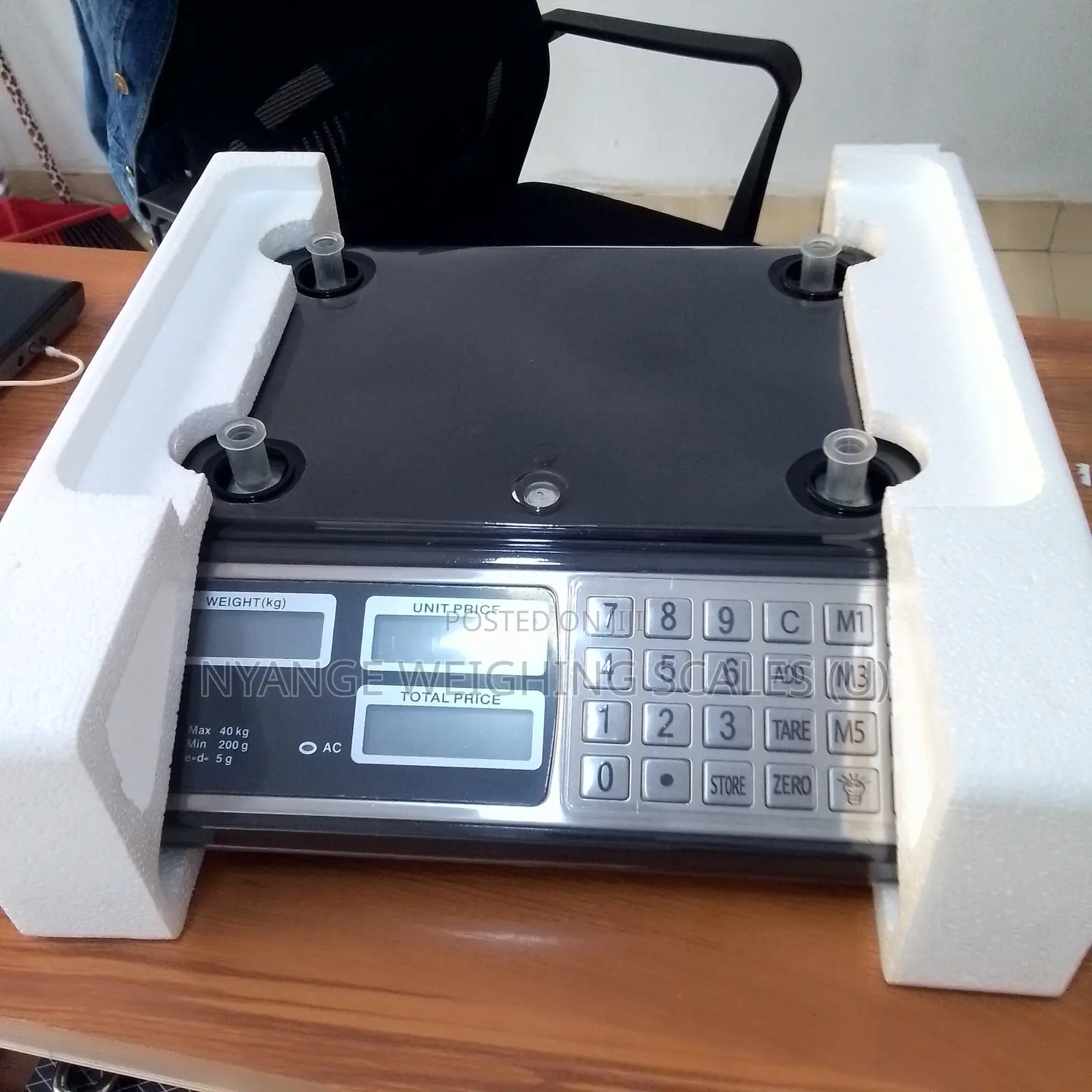 Electronic Weighing Scale 40kg Digital Weigh Retail Shop Weigh Scale