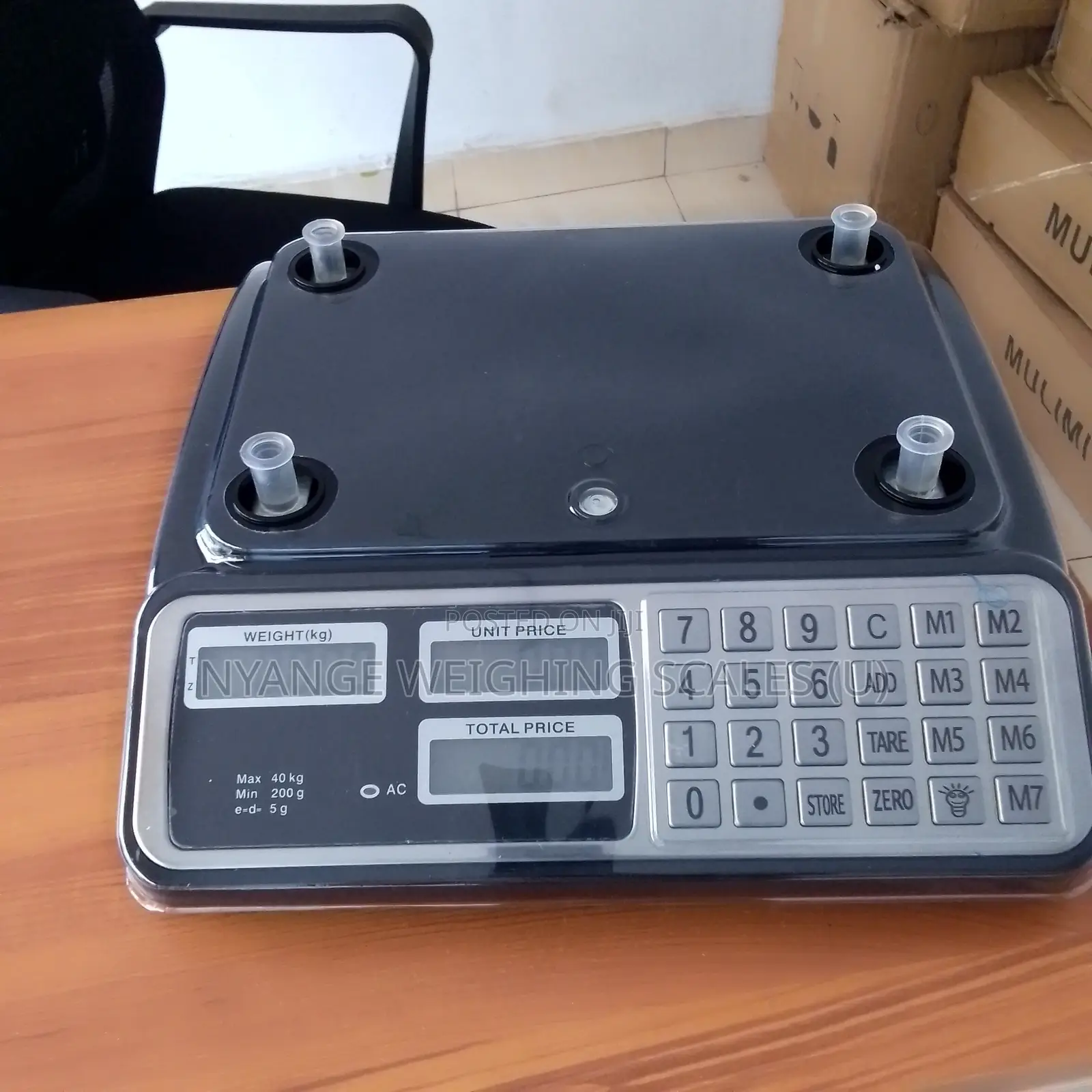 Display Digital Weigh Scale Electronic 40kg Digital Weighing Scales