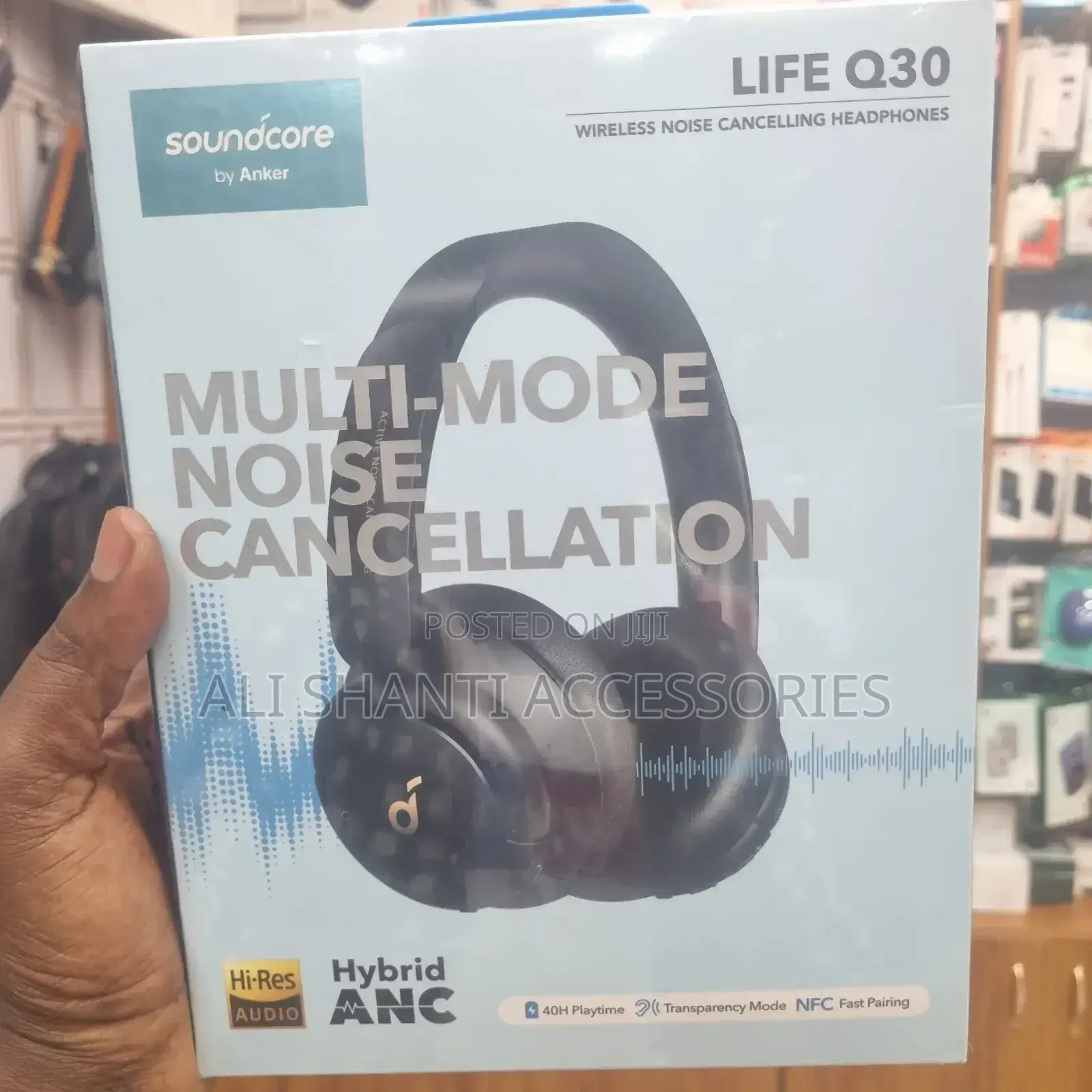 Deep Bass Sound Core Q30/Wireless Headset Anker Q30