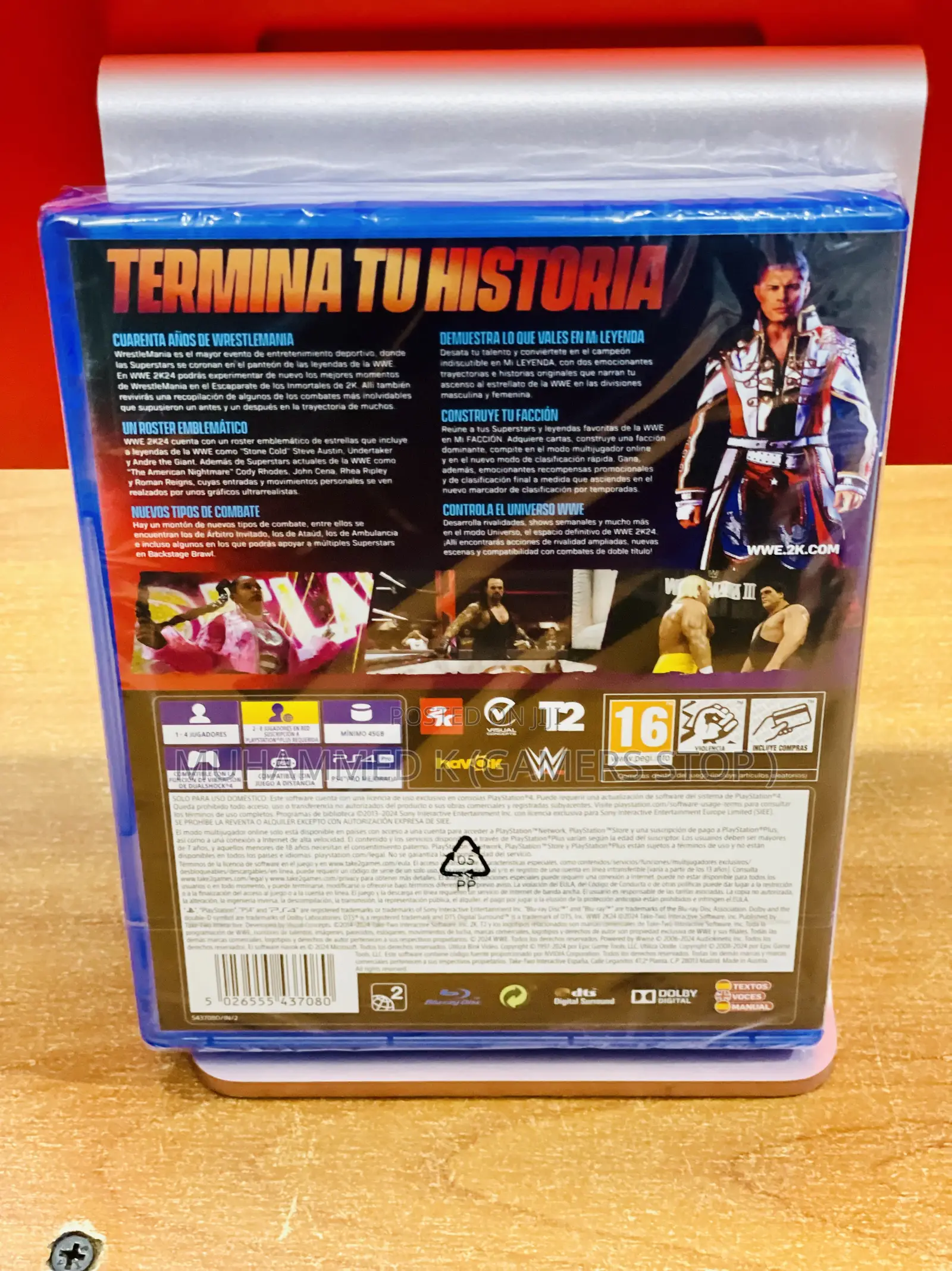 WWE 2k24(PS4)