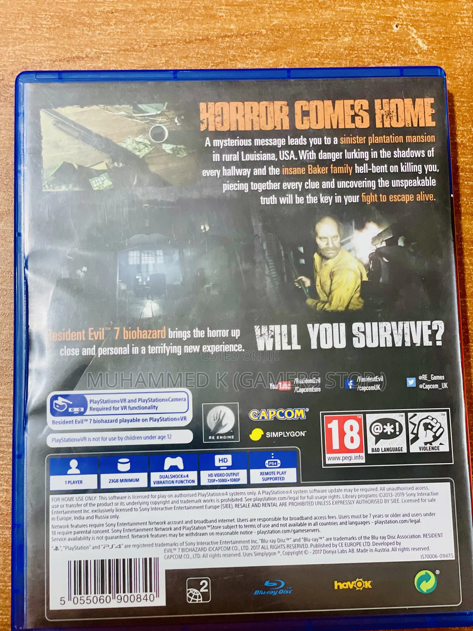 Resident Evil Bio Hazard