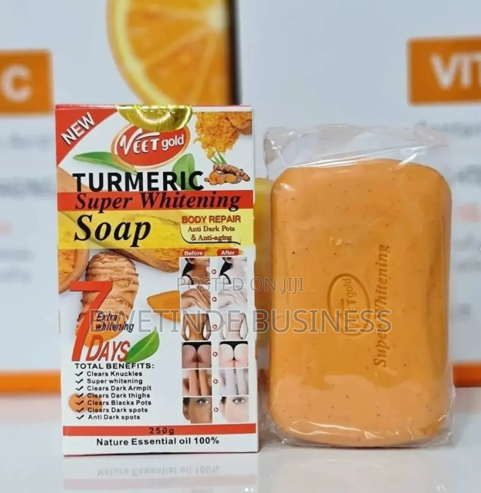 Veet Gold Turmeric Soap