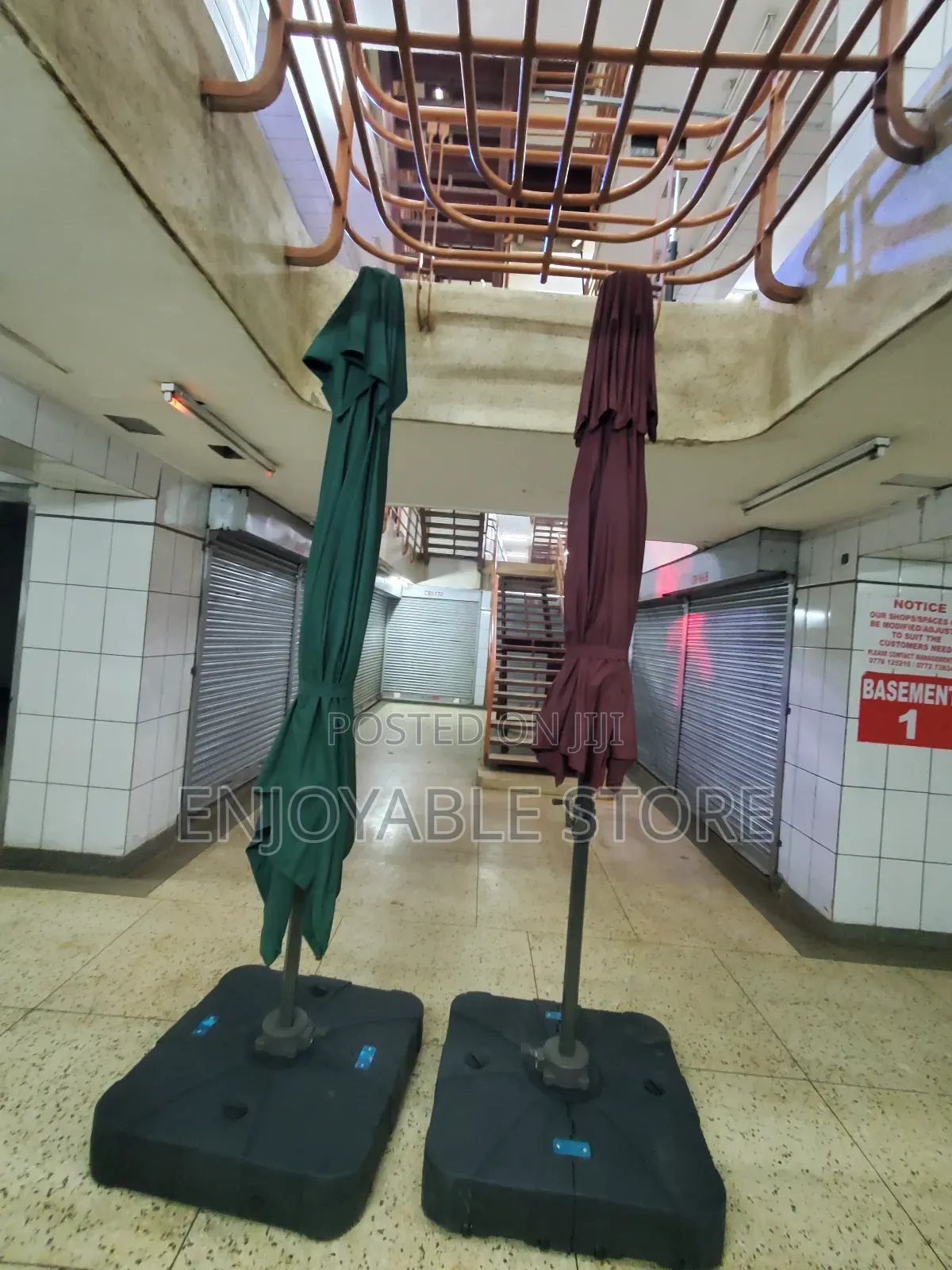 Executive Garden Business Umbrella 3×3 Square