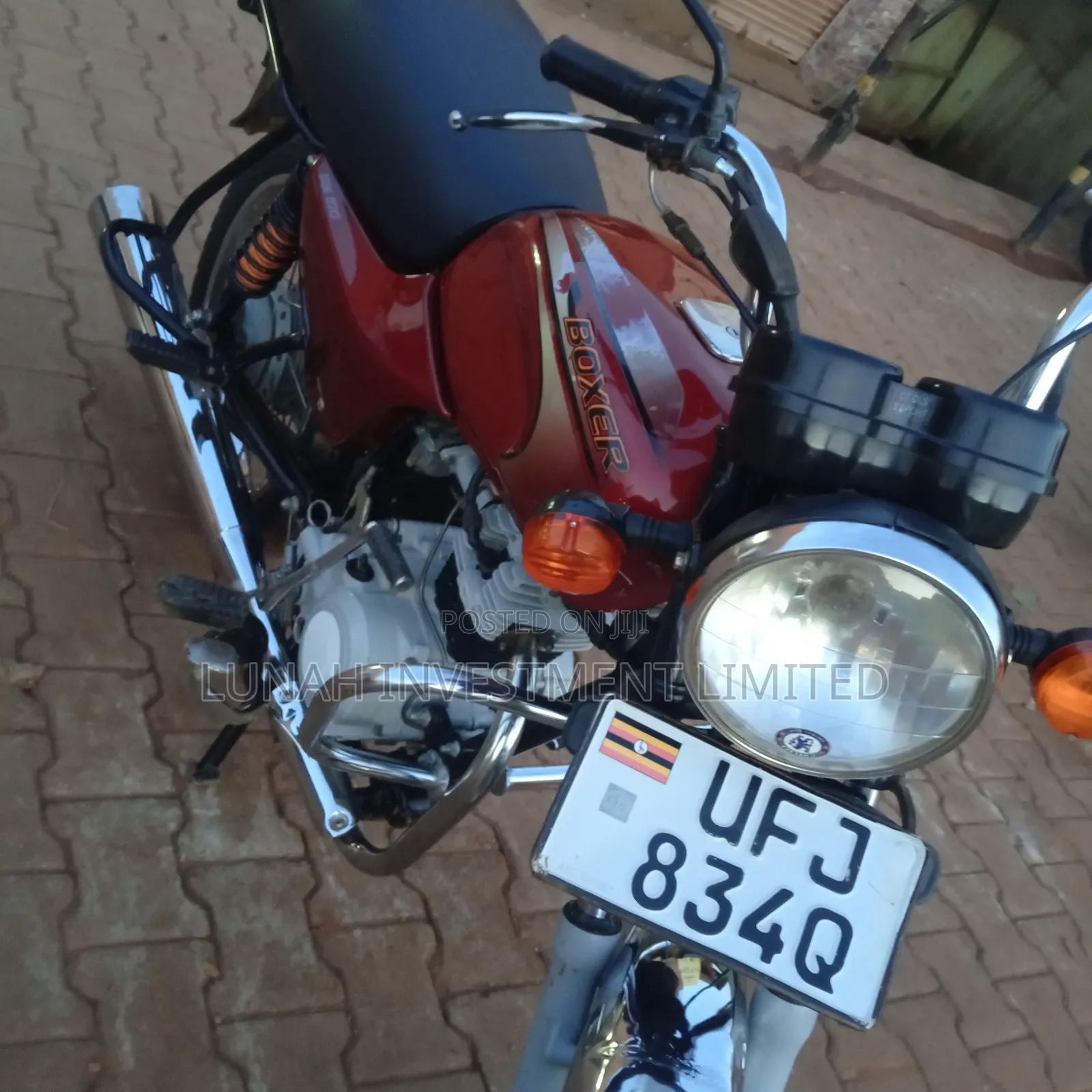 Bajaj Boxer BM100ES 2023 Red