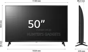 Lg 50 Inch UQ75 Uhd With Ai Processor Brand New Smart Tv
