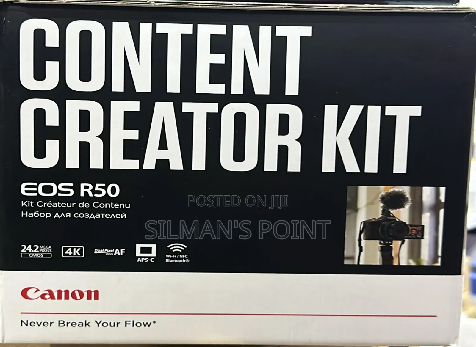 The All New CANON EOS R50 Content Creator KIT