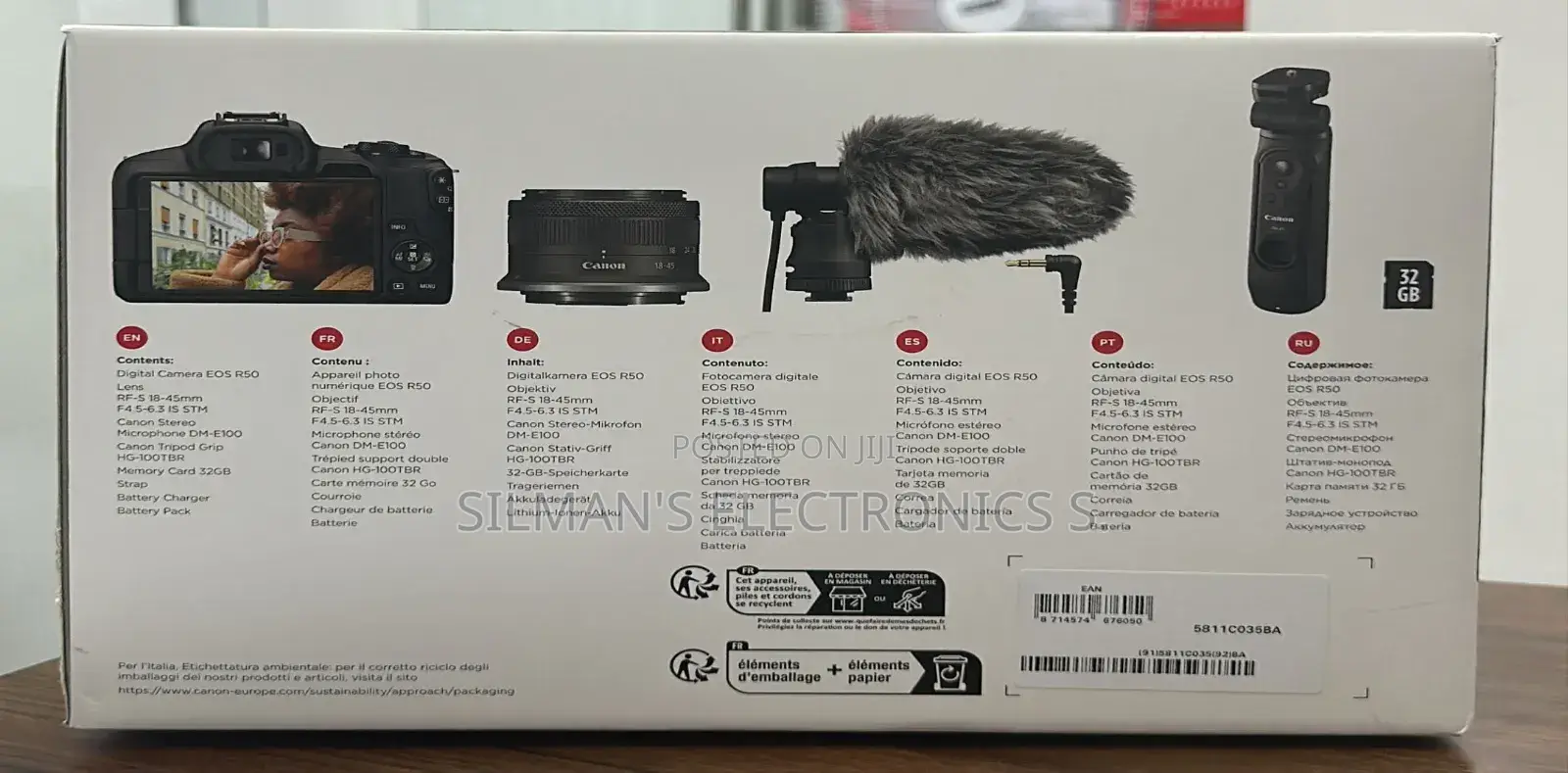 The All New CANON EOS R50 Content Creator KIT