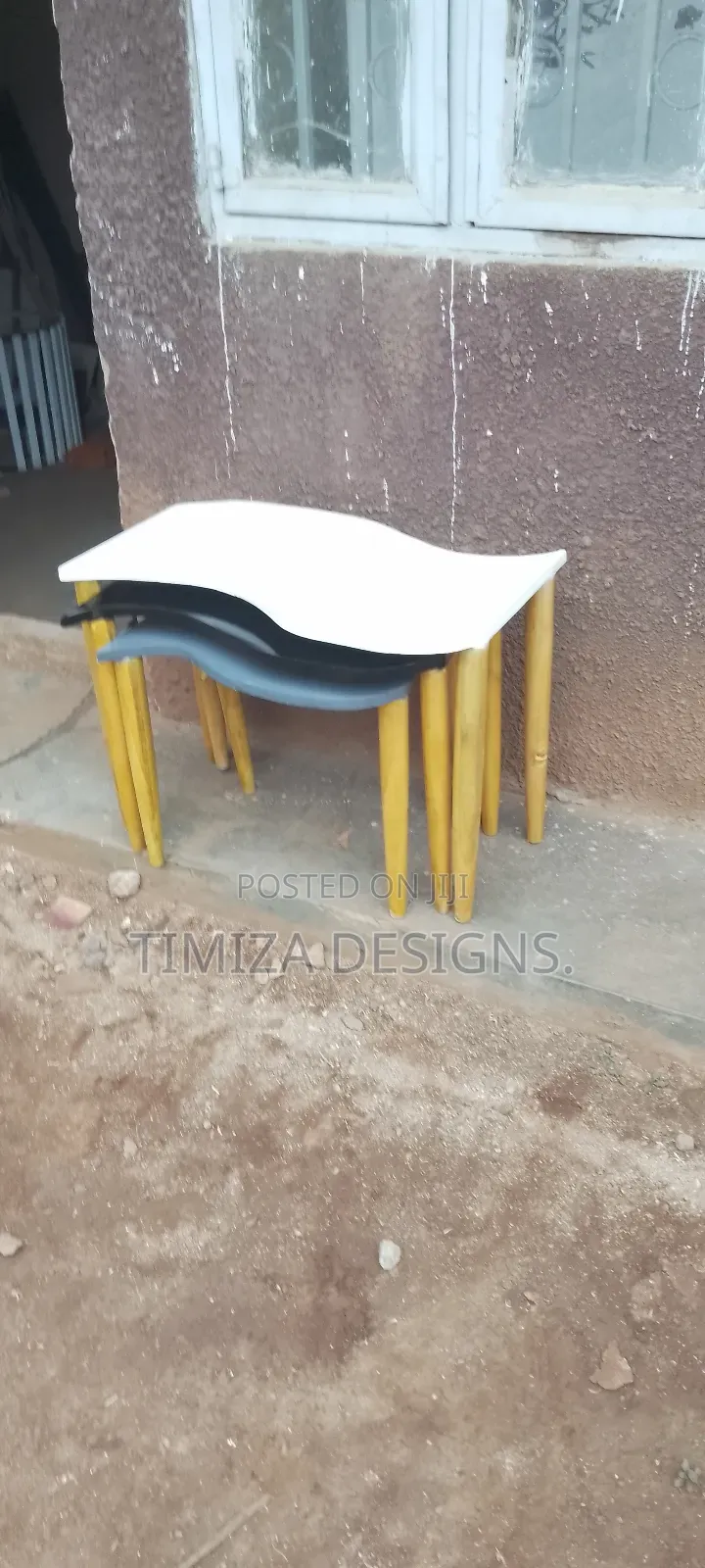 Set of 3 Unique Stools